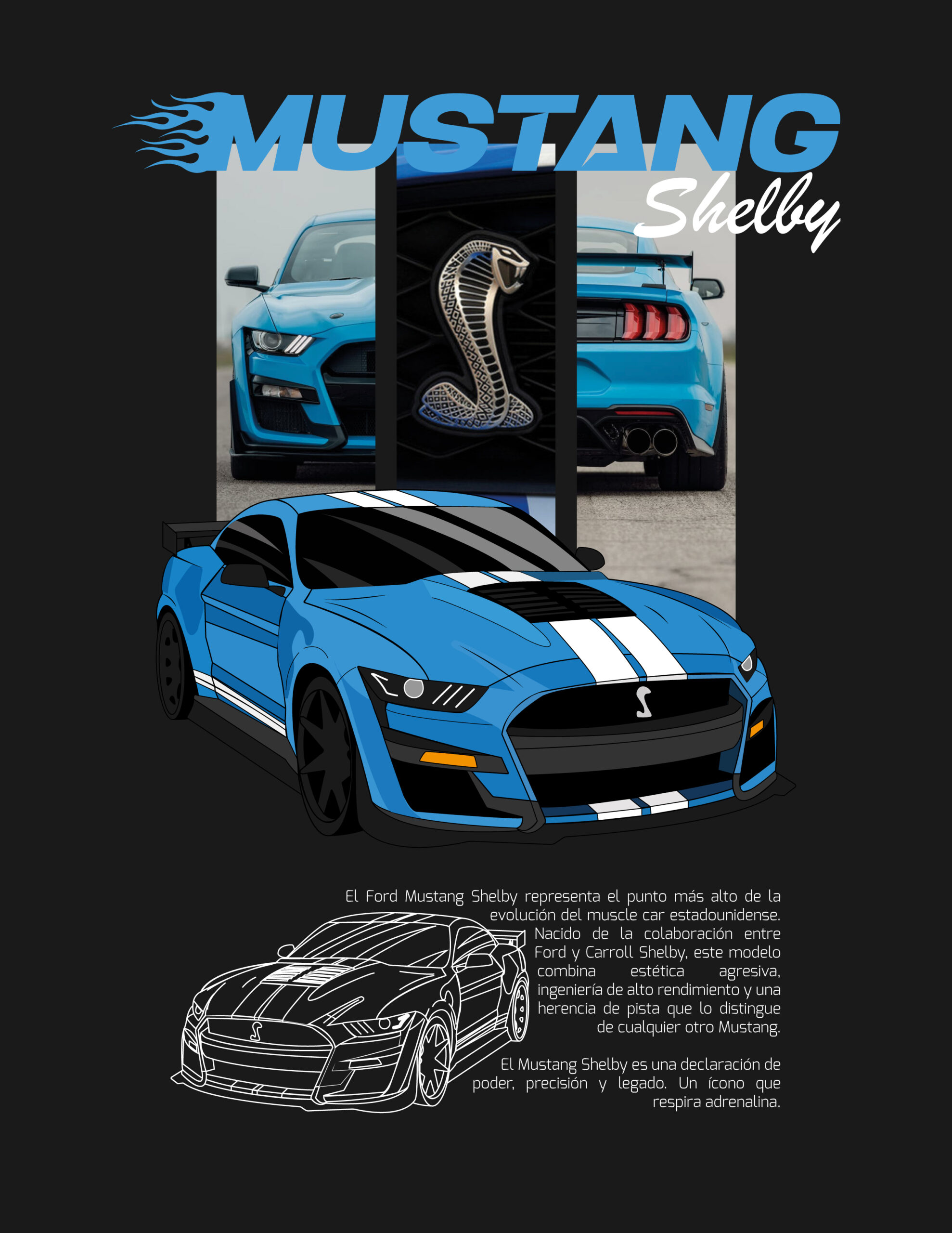MUSTANG SHELBY RGB